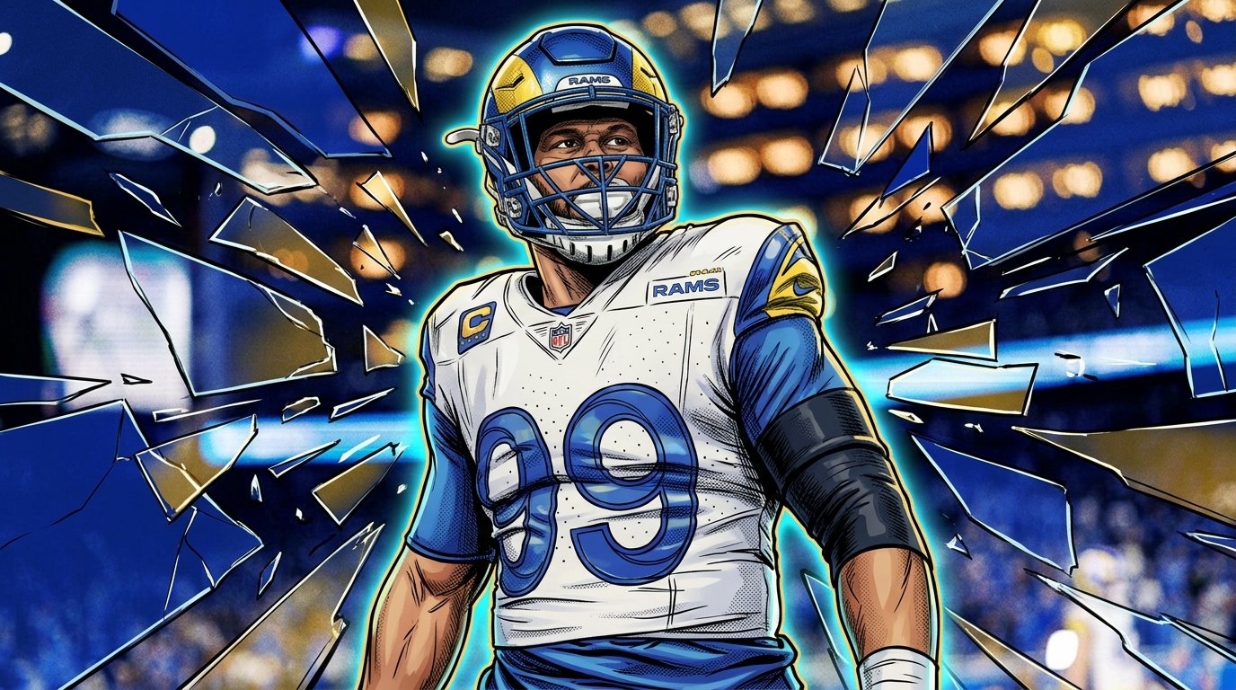 Aaron Donald Skipped Australia. He Didn't Skip This.