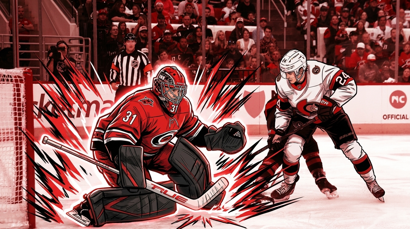 Brind'Amour Is Starting Andersen Again. Sure. — Swipe Sports