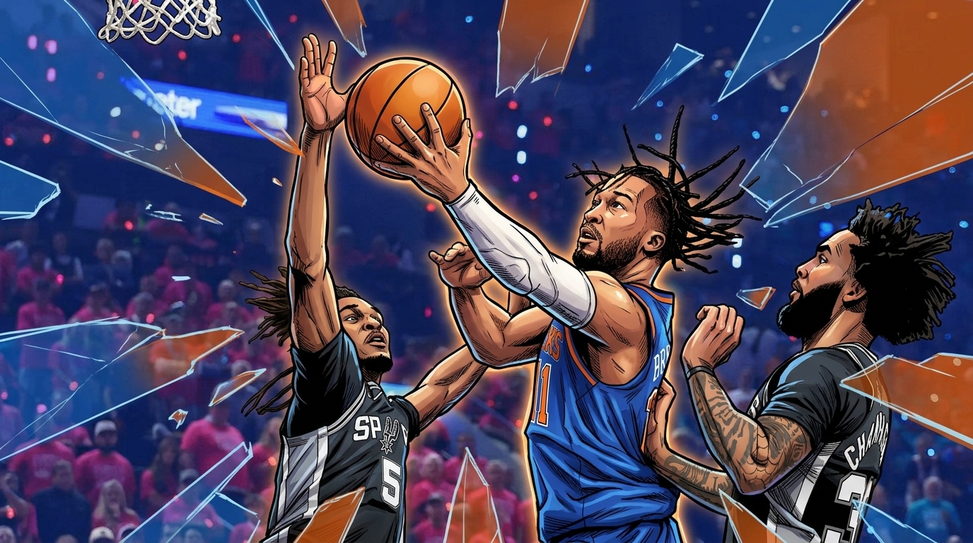 Brunson Drops 13 in the Fourth and the Knicks End the Spurs' Game 1 Streak — Swipe Sports