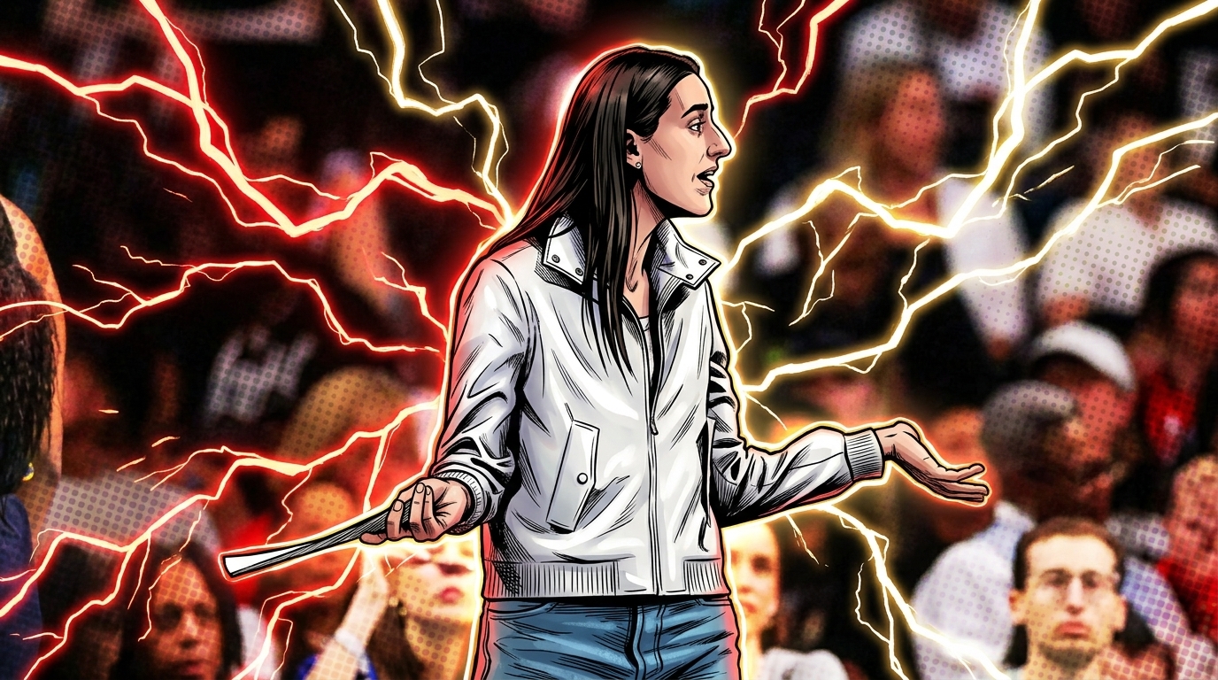 Caitlin Clark Named the Ref. By Name. — Swipe Sports