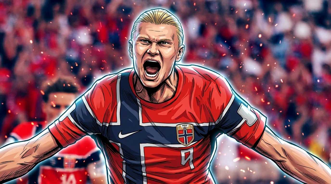 Haaland Scores Twice, Calls Messi a Madman — Swipe Sports