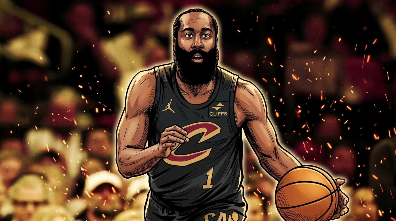 James Harden of the Cleveland Cavaliers — Swipe Sports