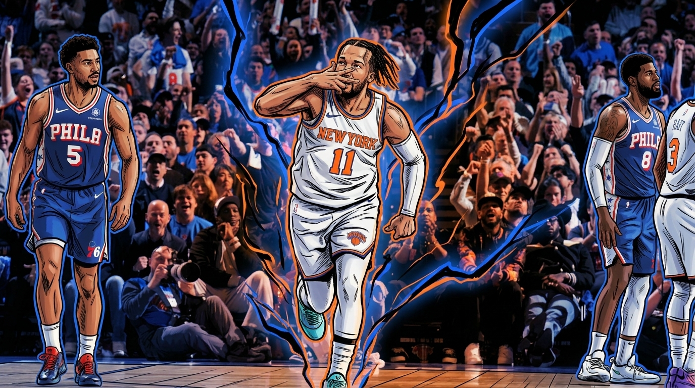 Harden Is the Crime Scene in This Knicks Series — Swipe Sports