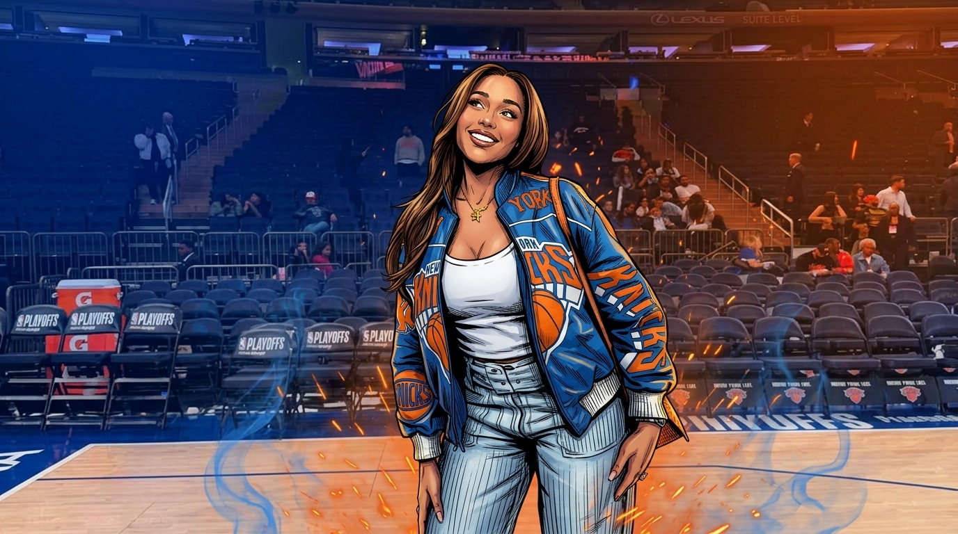 Jordyn Woods Made Herself the Story at the Finals — Swipe Sports