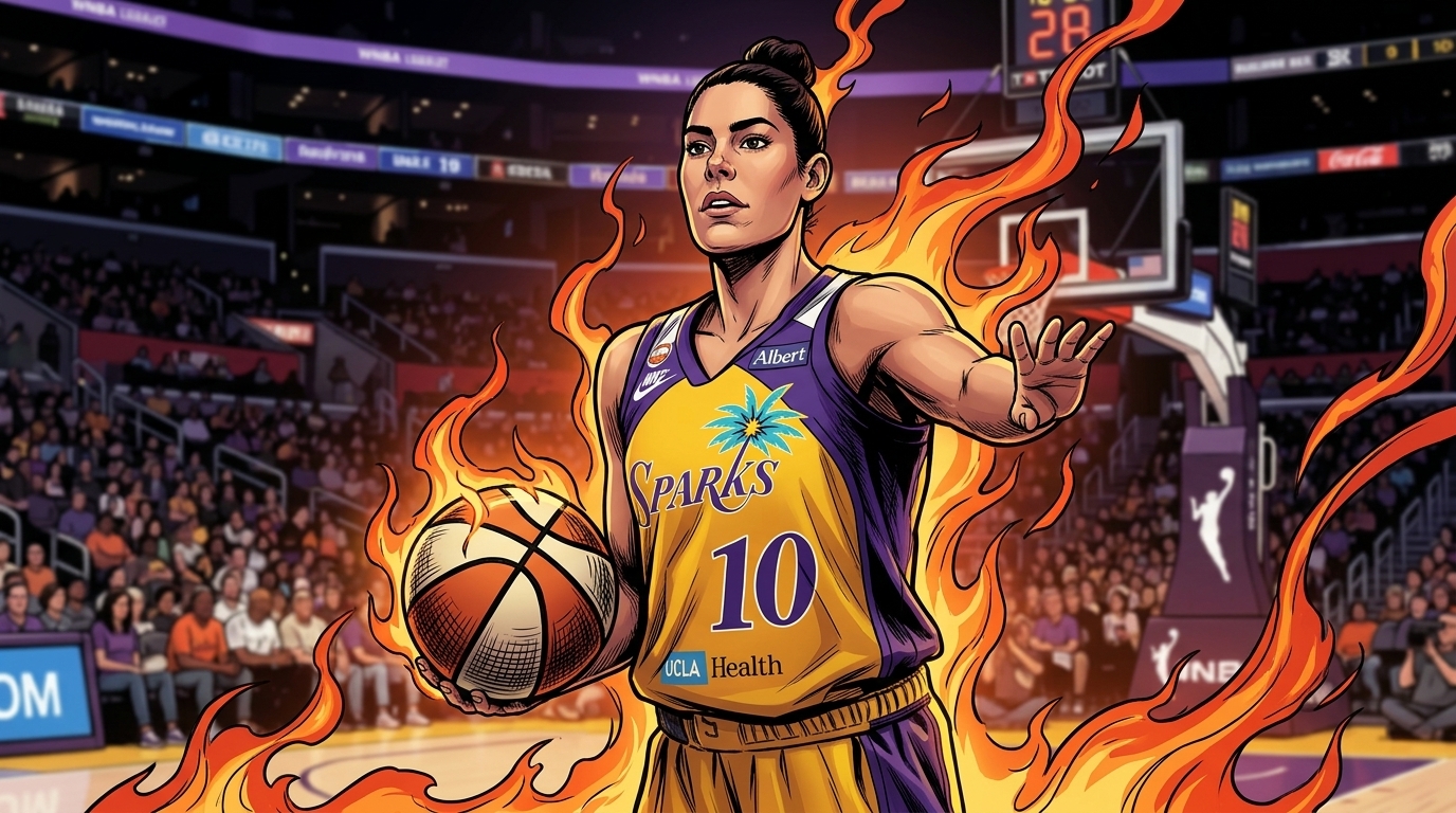 Kelsey Plum Was Having the Best Season in the WNBA. Then Practice Happened. — Swipe Sports