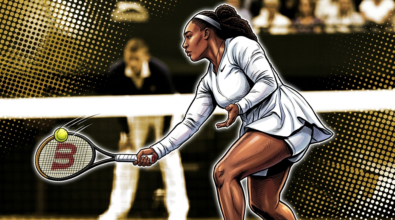 Serena Williams Won at Queen's Club — Then Got Knocked Out Anyway — Swipe Sports