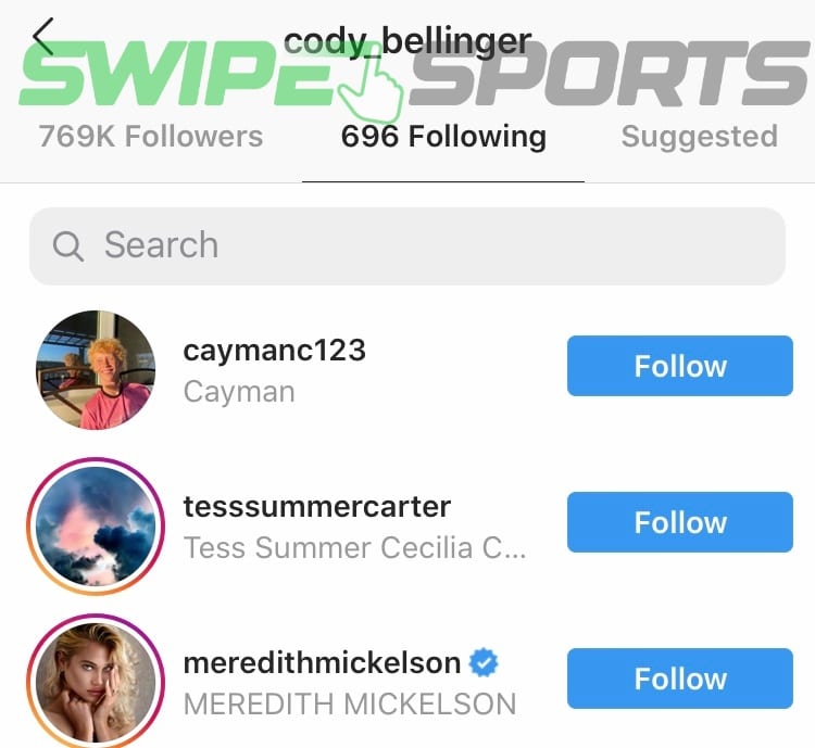 Cody Bellinger's New Girlfriend Chase Carter Is Giancarlo Stanton's  Ex-Girlfriend – OutKick