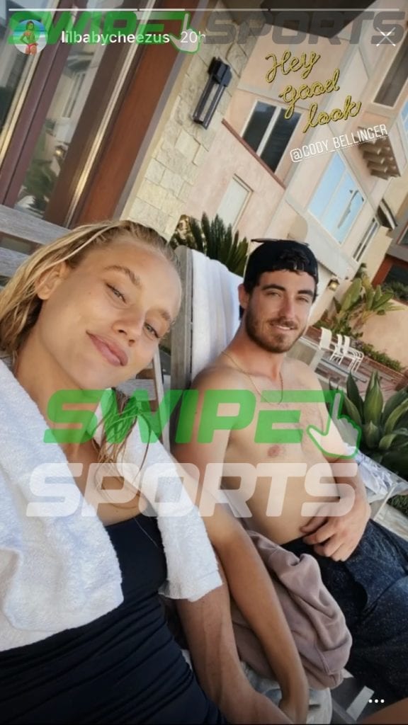 Look: Cody Bellinger's new girlfriend Chase Carter is Giancarlo Stanton's Ex 3 Cody Bellinger Chase Carter 1