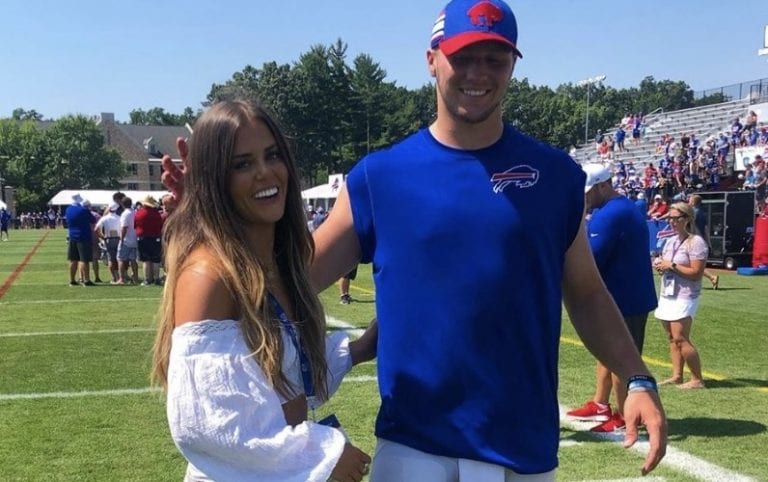 Josh Allens girlfriend brittany williams