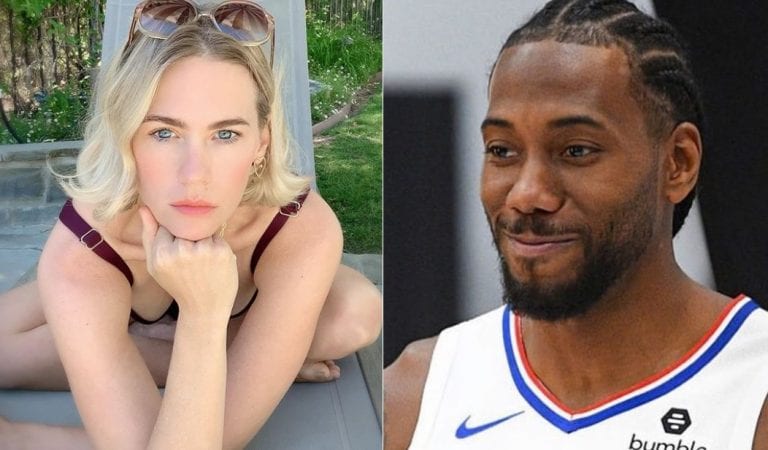 Kawhi Leonard January Jones