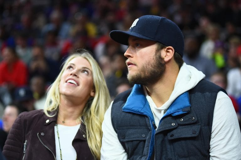 Matthew and Kelly Stafford USA Today