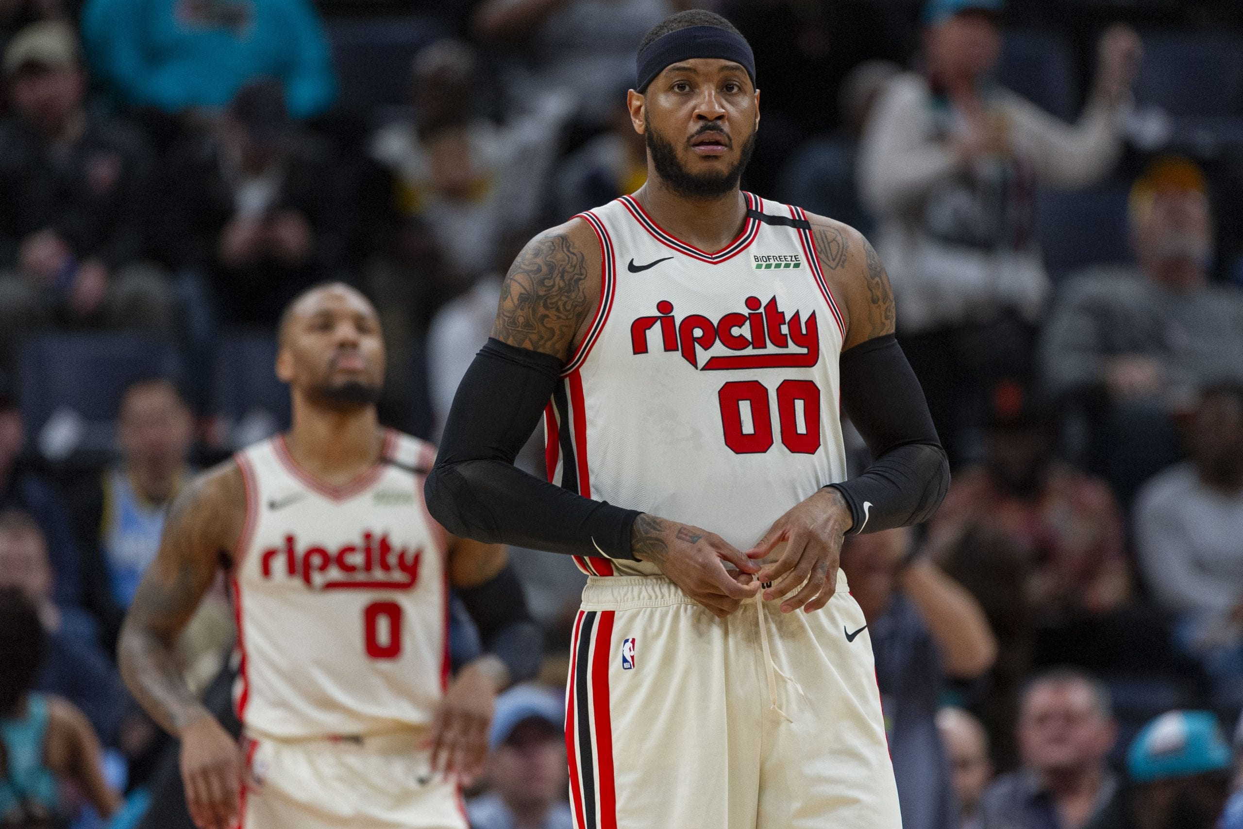 Damian Lillard calls out Carmelo Anthony's 'disrespectful' critics ...